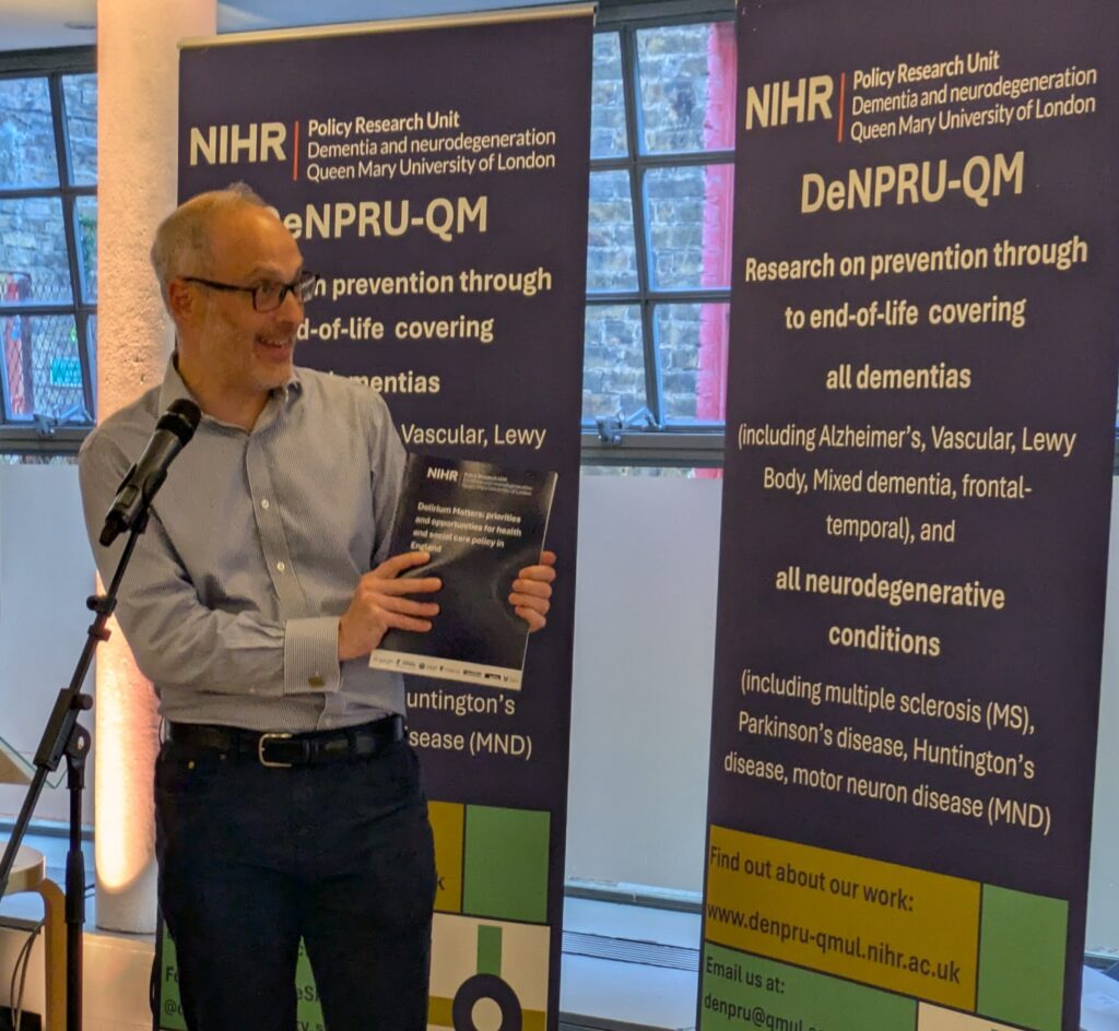 Dr Jeremy Isaacs, National Clinical Director for Dementia and Older People's Mental Health.