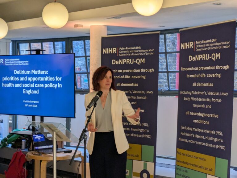 Delirium Matters: a new report from DeNPRU-QM